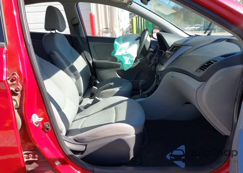 2015 Hyundai Accent Gls from USA, damaged, VIN KMHCT4AEXFU855811